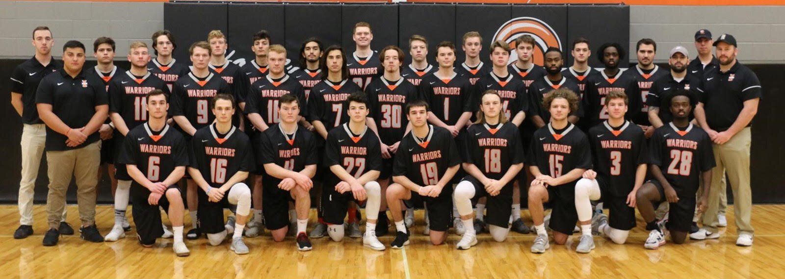 Indiana Tech’s men’s lacrosse team.