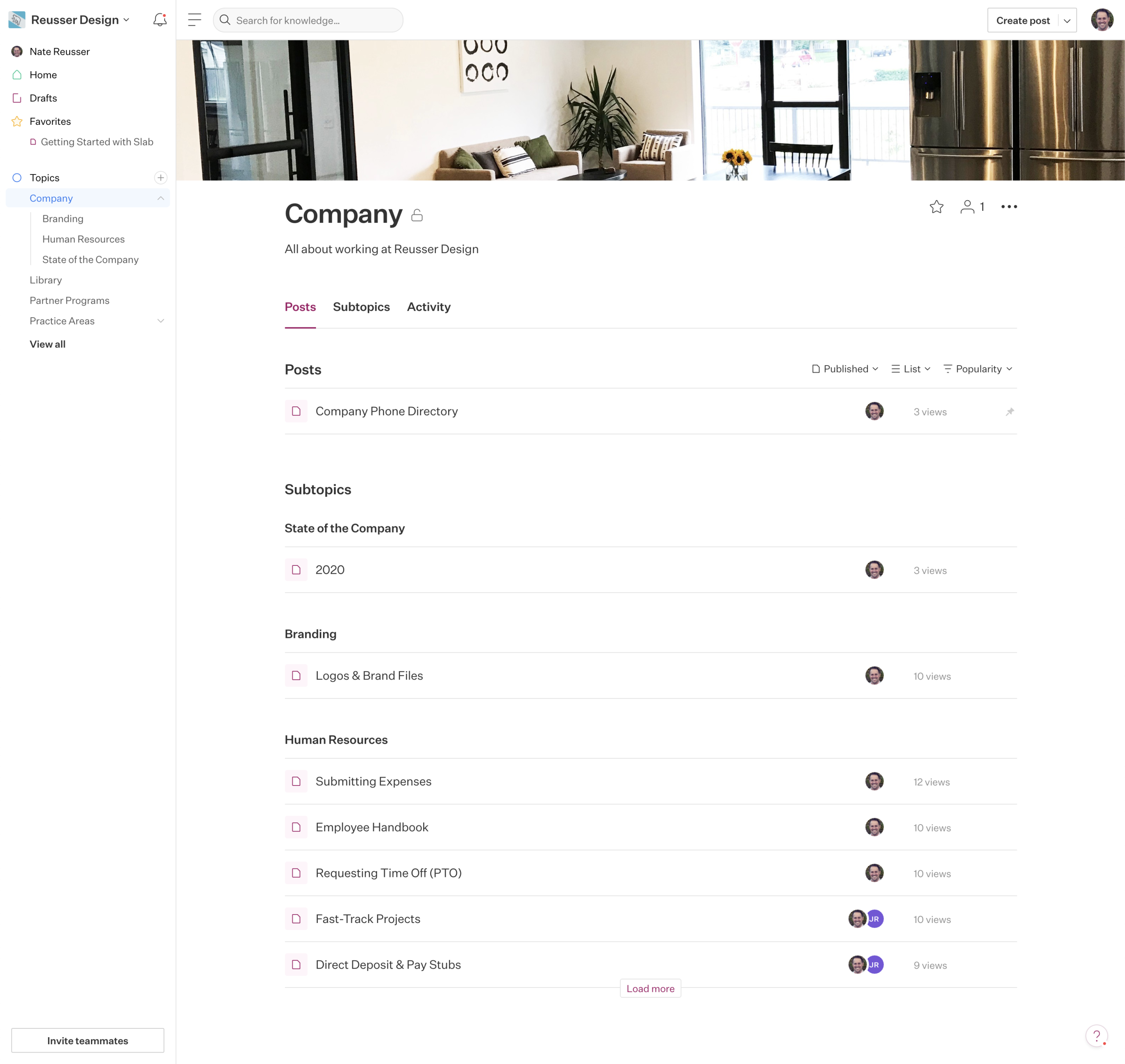The Reusser Design internal Wiki page.