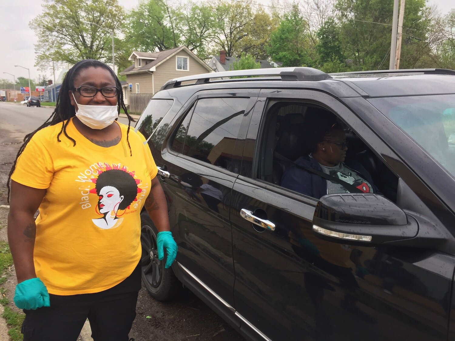 Sheena Greene is one of the organizers of the Curbside BBQ.