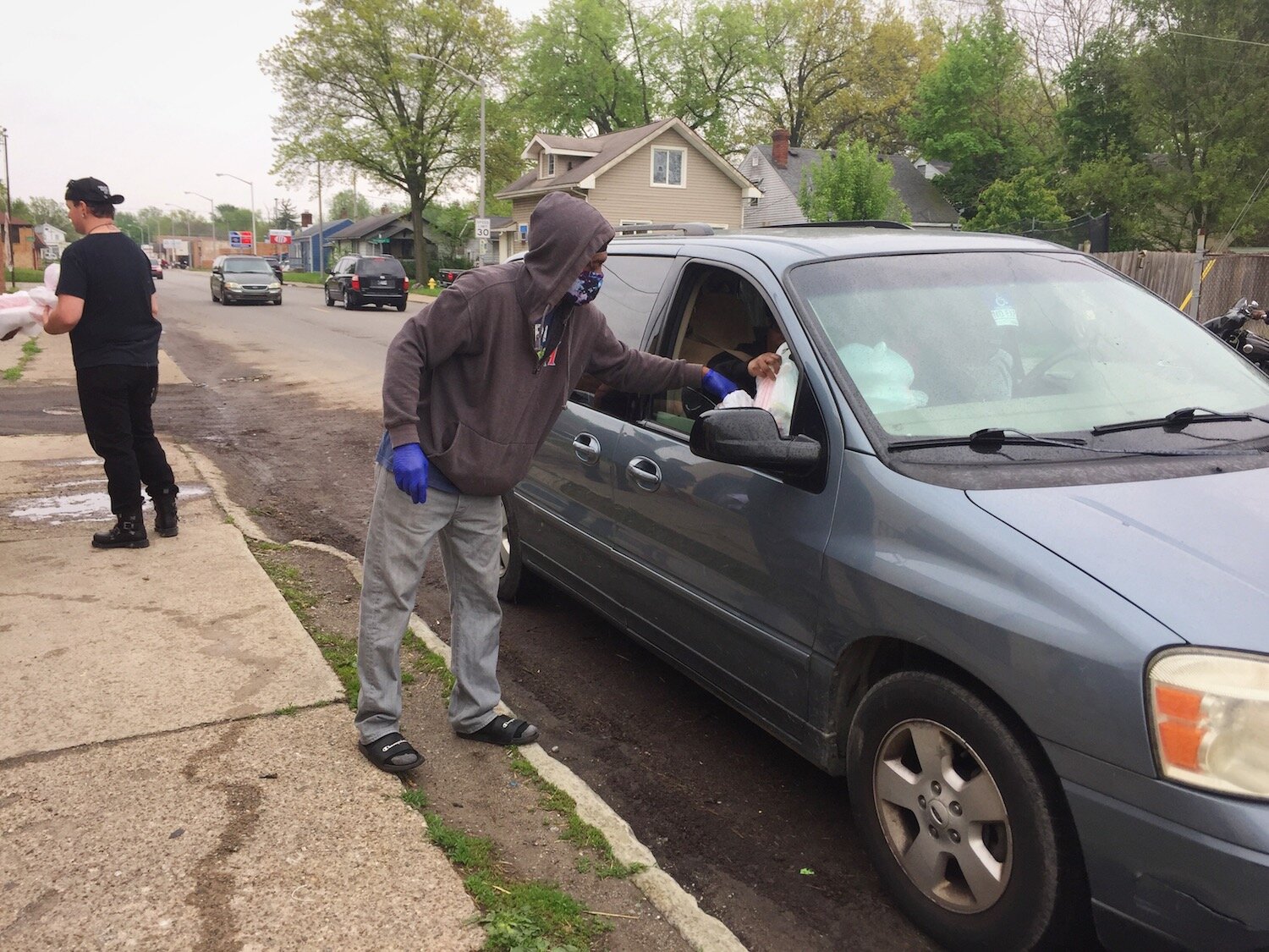 The Curbside BBQ is made possible by volunteers and donations.