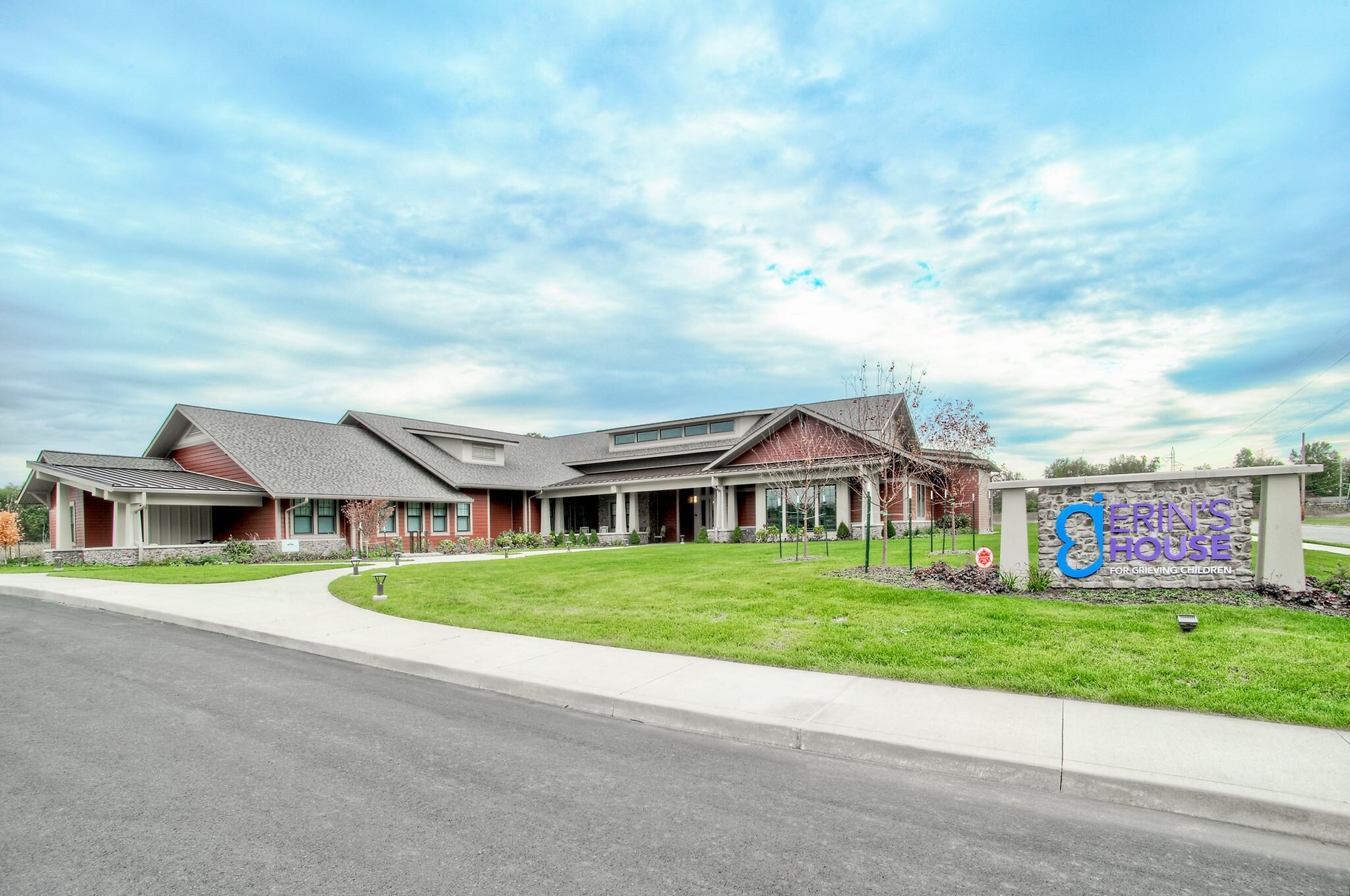 Erin's House for Grieving Children is located at 5670 YMCA Park Dr. West in Fort Wayne.