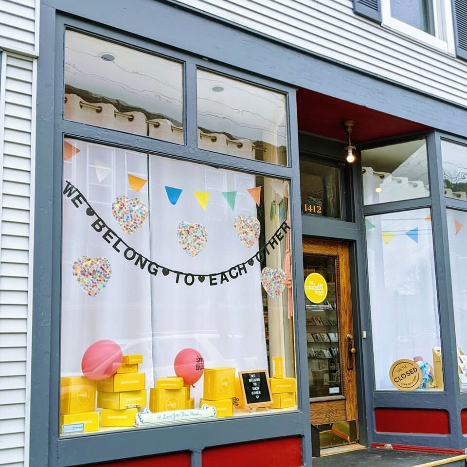 The Confetti Post is located at 1412 Delaware Ave. in Fort Wayne.