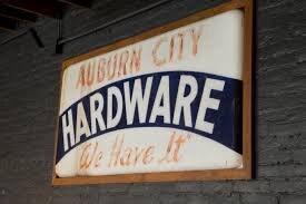 Auburn City Steakhouse is inside the historic Auburn City Hardware store in downtown Auburn.