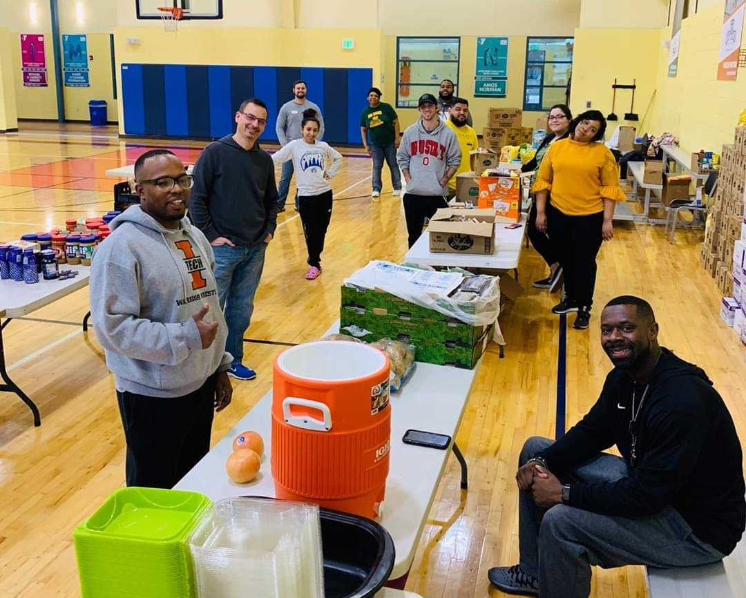 The St. Joseph Community Health Foundation is supporting efforts to get food to community members, like this program at the YMCA.