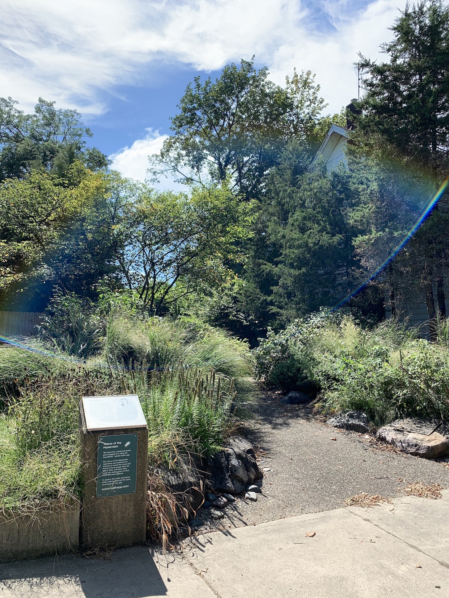 The Little Turtle Memorial at Lawton Park honors Chief Little Turtle, a Myaamia leader dedicated to peace.