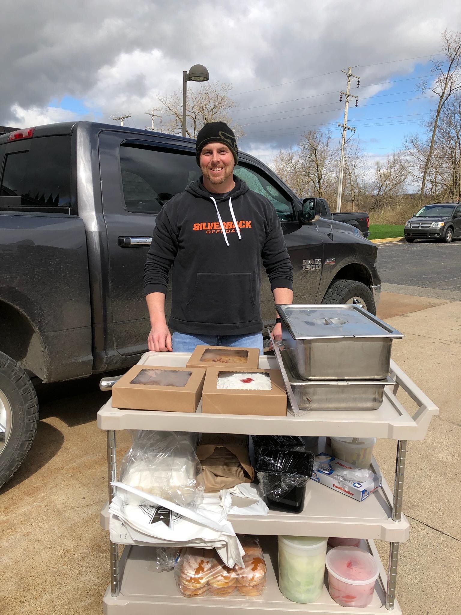Tiffany’s Family Restaurant in Topeka provides meals for Parkview LaGrange staff.