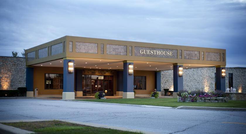 The Don Hall's Guesthouse was located at 1313 W Washington Center Rd.