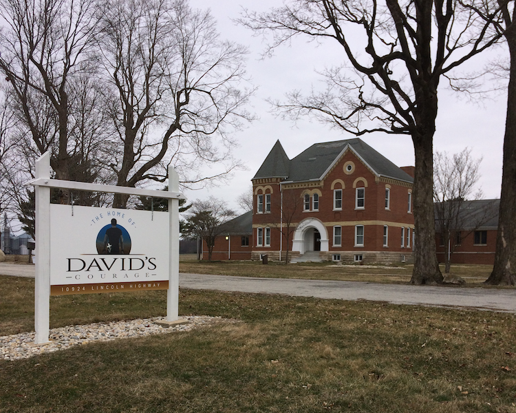 Davids Courage opened in February 2020 as a transition home to serve people suffering from drug addiction and their families.