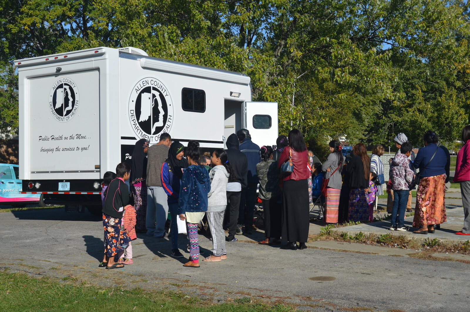 Medical interpreters are vital to the health department in a two-day health screening event for 110 Burmese residents.
