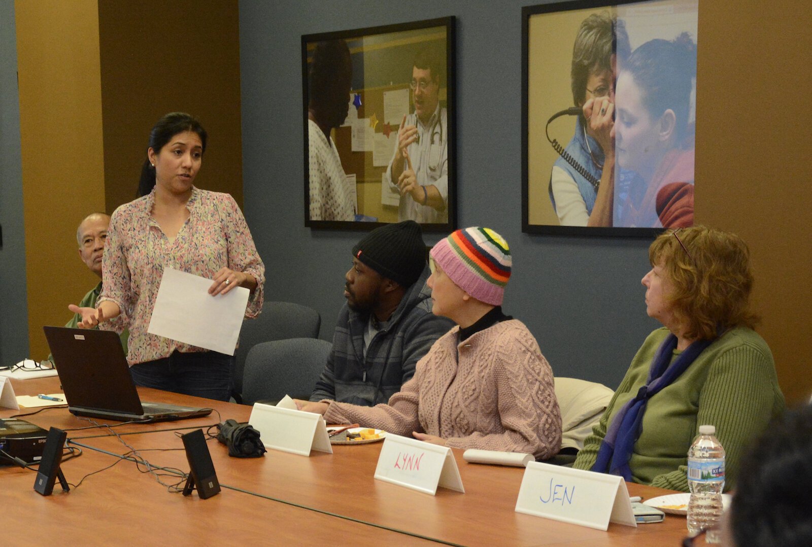 Raquel Kline, Director of LSN, helps train and connect medical interpreters to medical service providers.