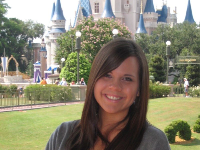 Cait McEntee used to work at the Magic Kingdom in Walt Disney World.