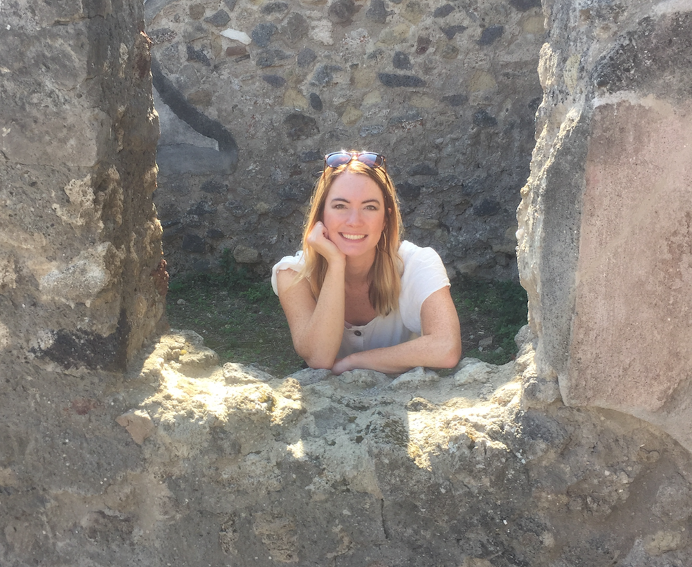 Me, being a tourist in Pompeii.