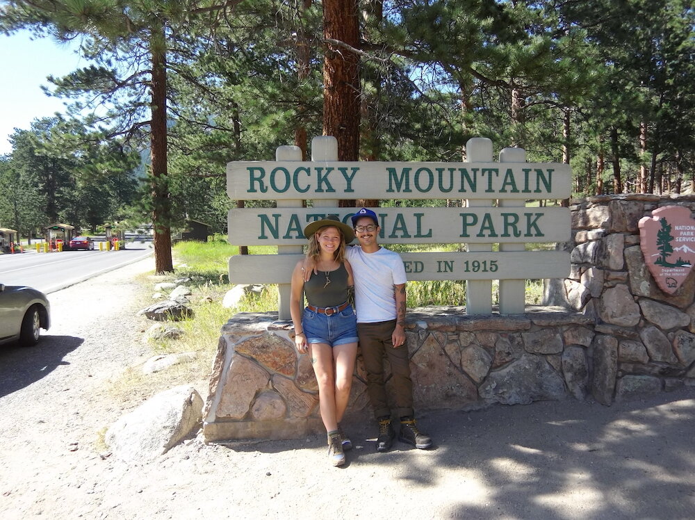 Justin and Cassondra Lim visited the Rocky Mountains.