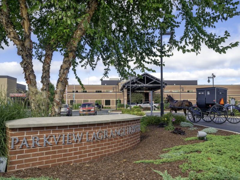 Parkview LaGrange Hospital serves the rural and Amish communities around it.