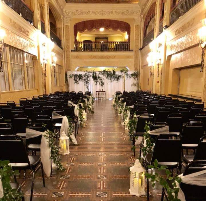 The Embassy Theatre downtown offers several glamorous wedding venue spaces.