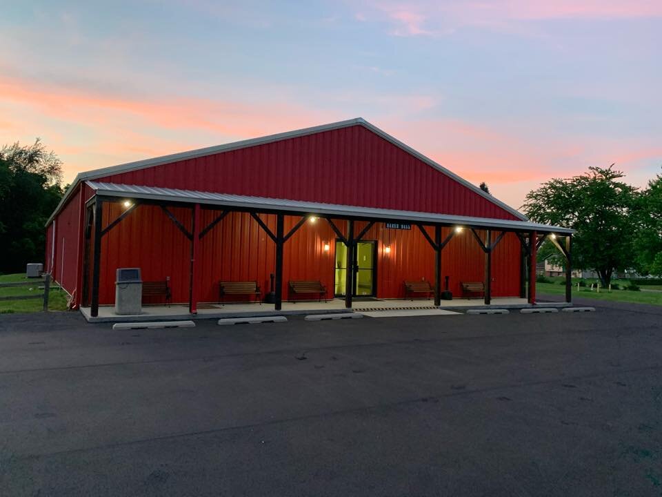 Baker Hall hosts wedding receptions at the Mid-America Windmill Museum.