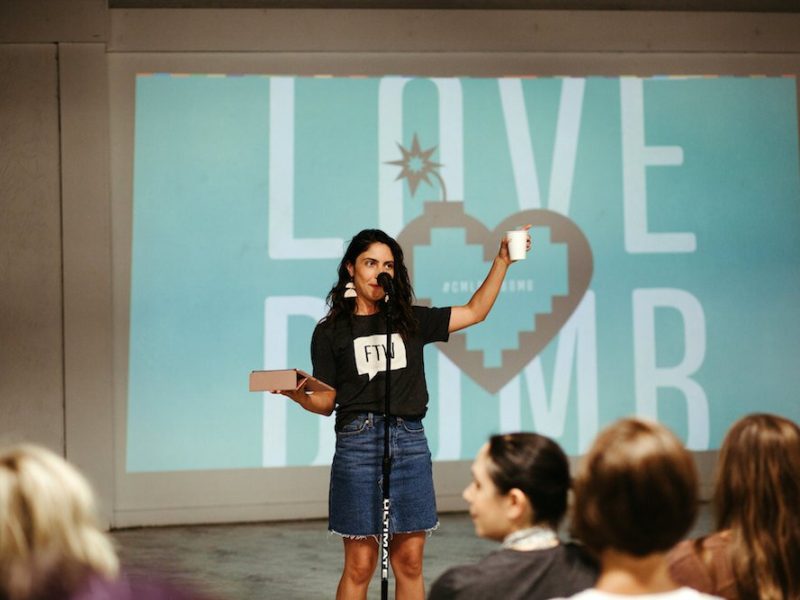 Olivia Lehman is the host of CreativeMornings Fort Wayne.