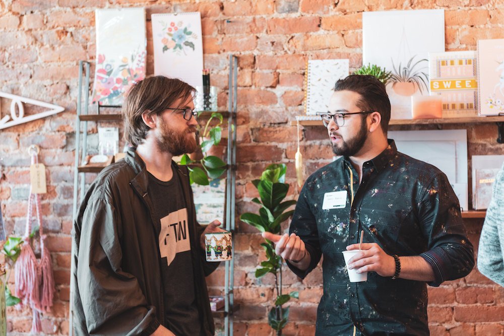 CreativeMornings is a monthly event that gives creatives the chance to connect.