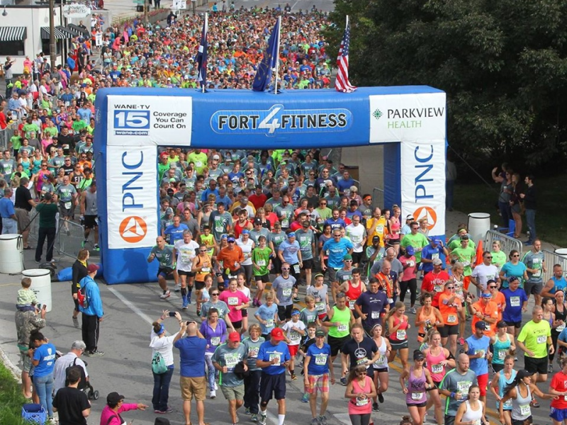 The Fort4Fitness Fall Festival boasts participation from 7,500 residents and visitors.