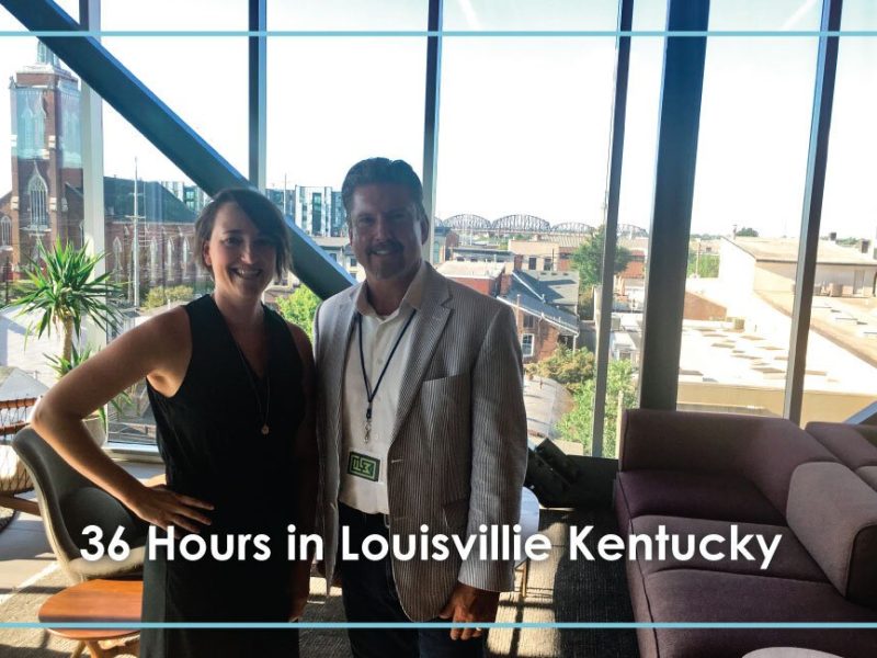 Alison Gerardot and Brad Little of the Community Foundation of Greater Fort Wayne Inc.