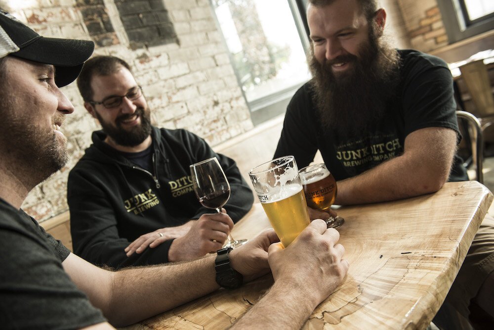 Junk Ditch Brewing Co. is both a fine-dining destination and a brewery.