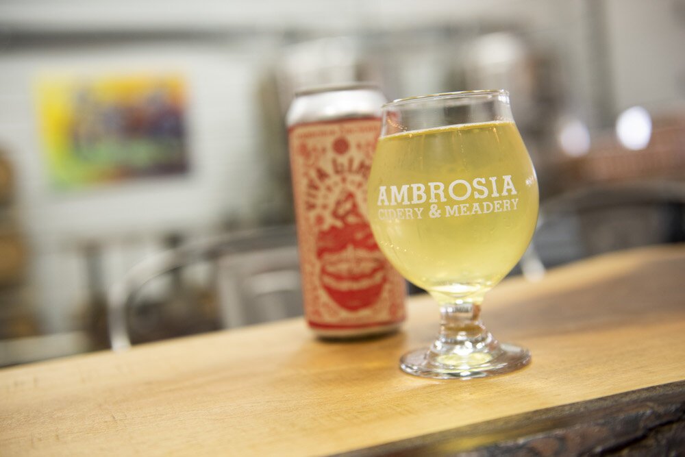 Ambrosia Orchards crafts amazing ciders and meads.