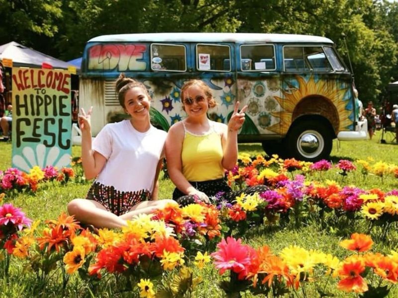 Hippie Fest is a traveling festival that comes to Angola in the fall.