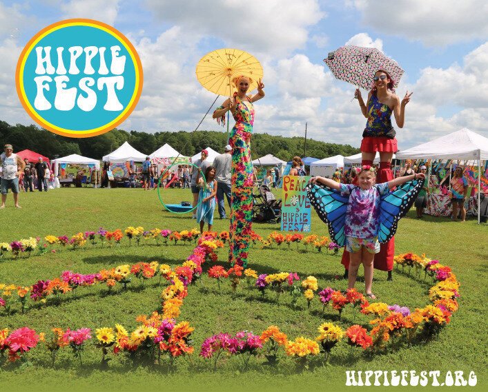 Hippie Fest is all about spreading peace, joy, and love.