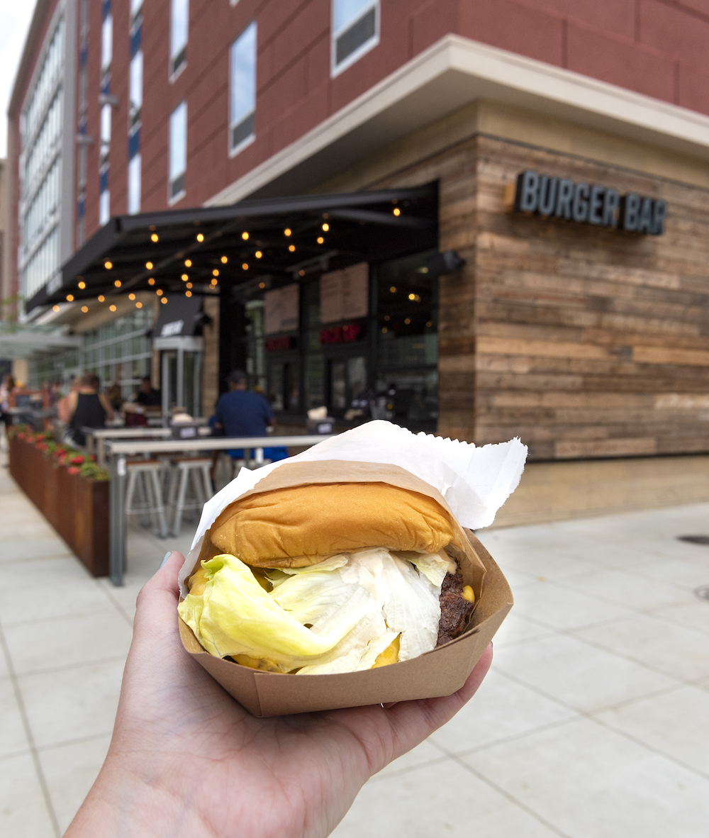 The new Burger Bar in downtown Fort Wayne provides guests with a grab-and-go option.