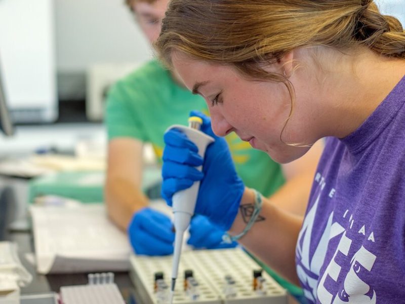 The Lilly Center for Lakes and Streams at Grace College engages students in water quality work and conservation.