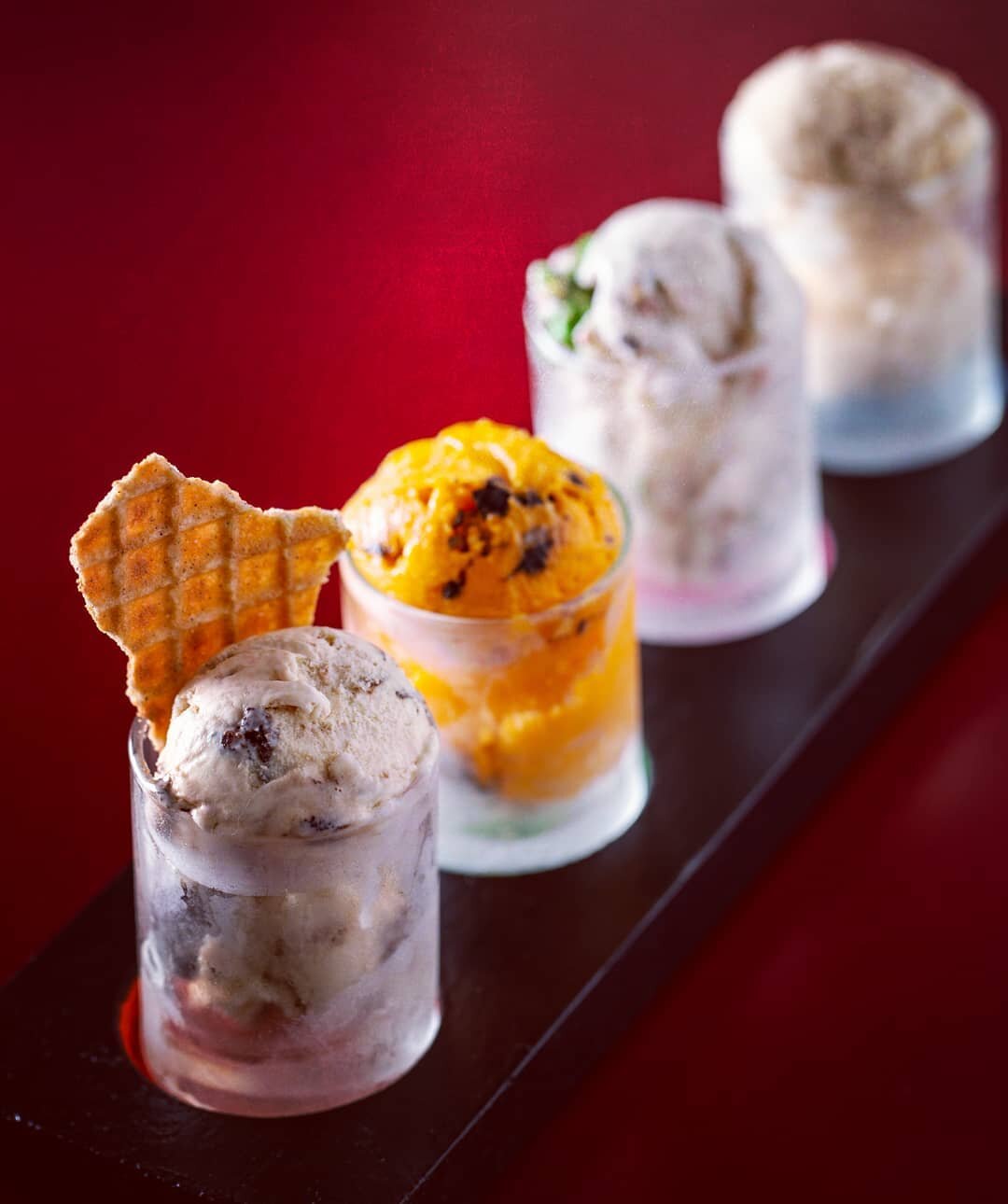 If you can't choose which flavor to pick, West Central Microcreamery offers locally made ice cream flights.