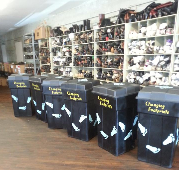 Changing Footprints offers several drop off sites throughout Allen County.