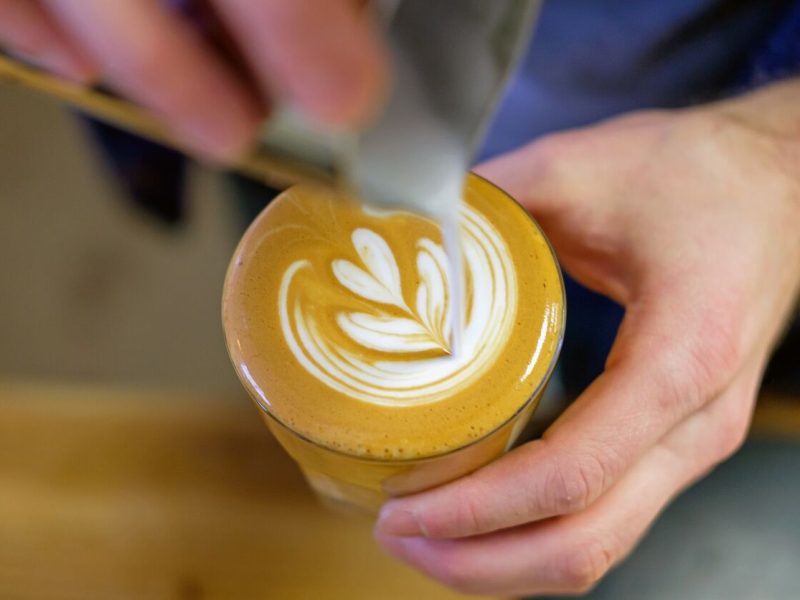 Conjure Coffee serves craft lattes near downtown Fort Wayne.