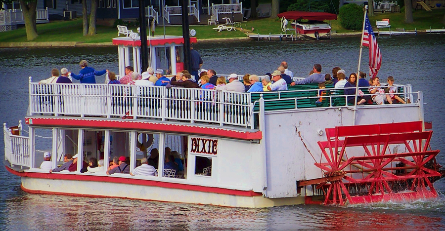 The Dixie has been cruising Webster Lake for a milestone 90 years this season.