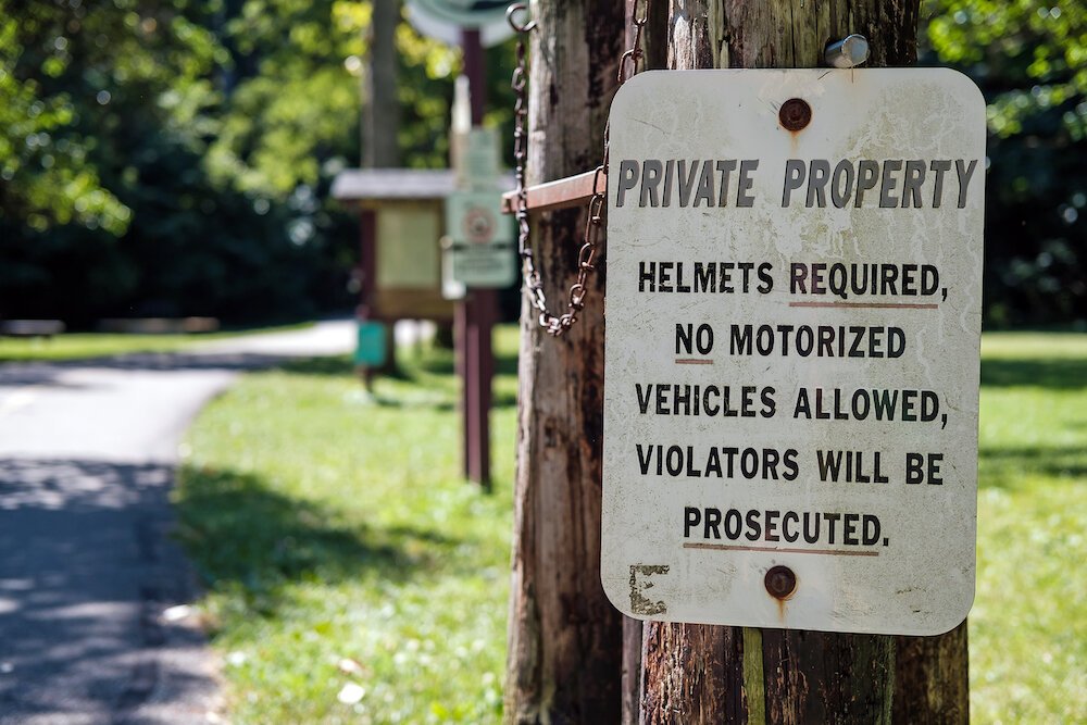 Helmets are required on the Lake City Greenway and KCV Club trails.