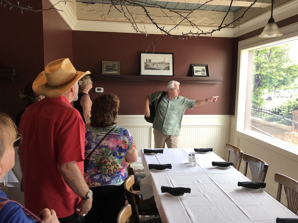 Harter shares the history of Hall's Gas House.