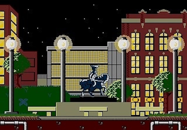 Freimann Square park in downtown Fort Wayne.