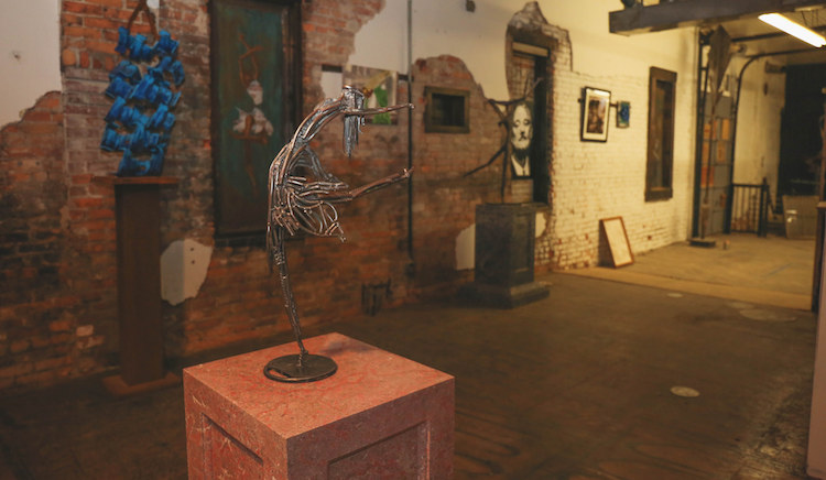 Inside the Artisian Collective Enterprise 40.8 in the works in downtown Decatur.