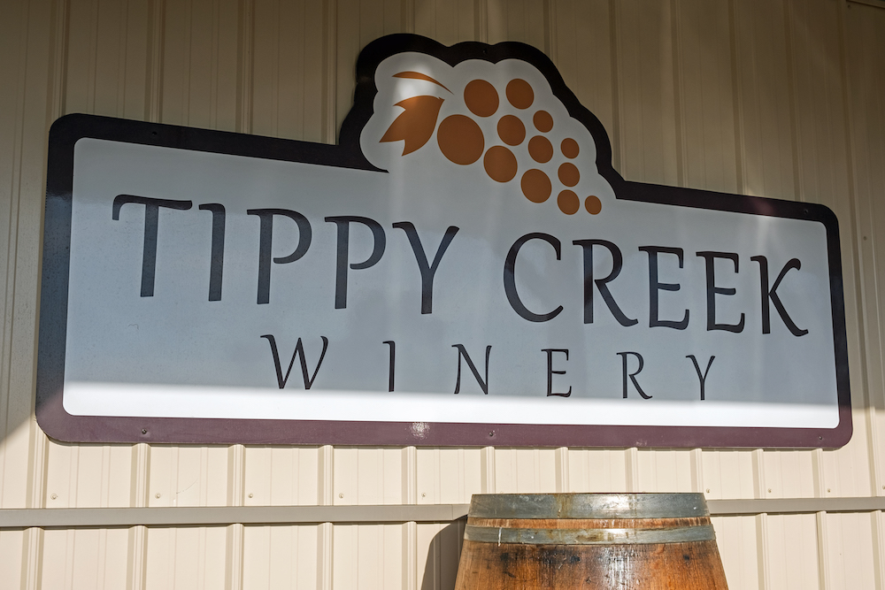Tippy Creek Winery is located at 5920 N. 200 E. in Leesburg.