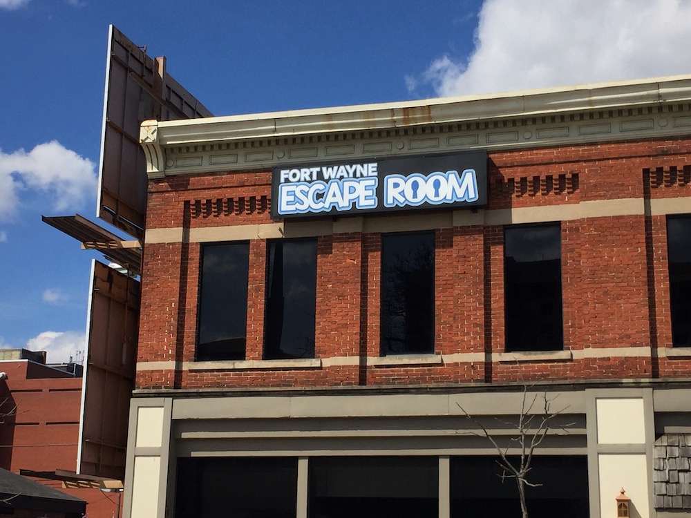 The Fort Wayne Escape Room is on the second floor of 327 E Wayne St.