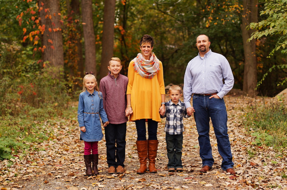 Josh Crabb, right, and his family have lived in several cities before planting roots in the Warsaw area.