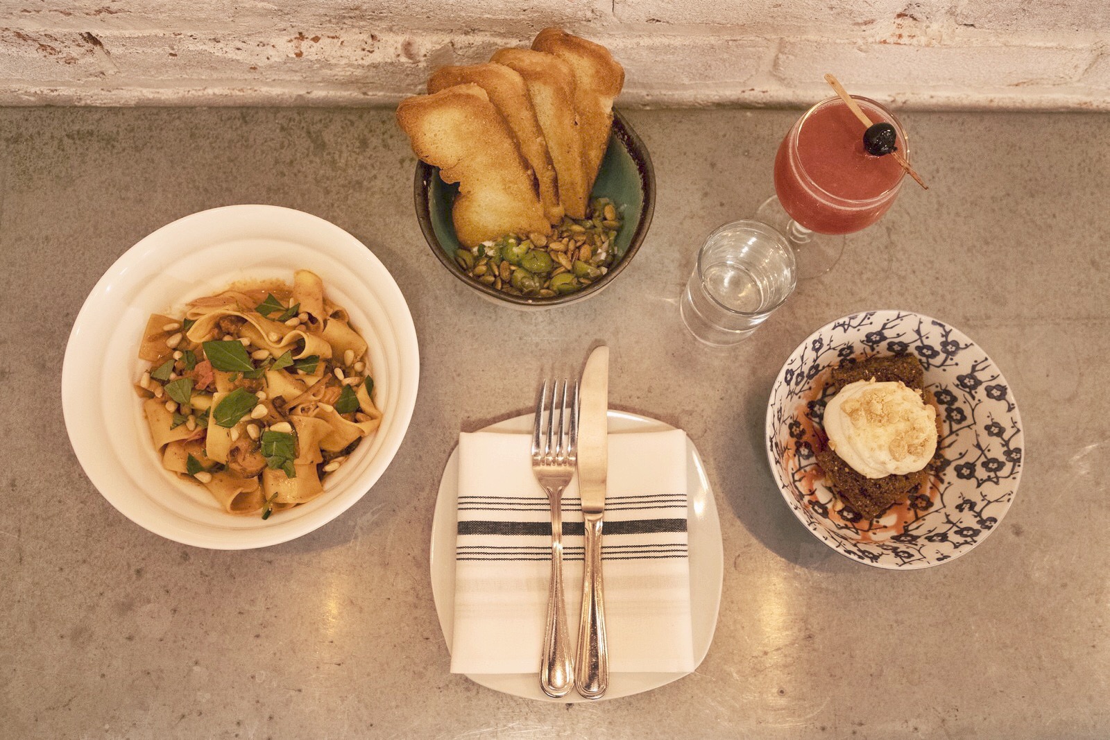 Rua serves “international street-food inspired” dishes.