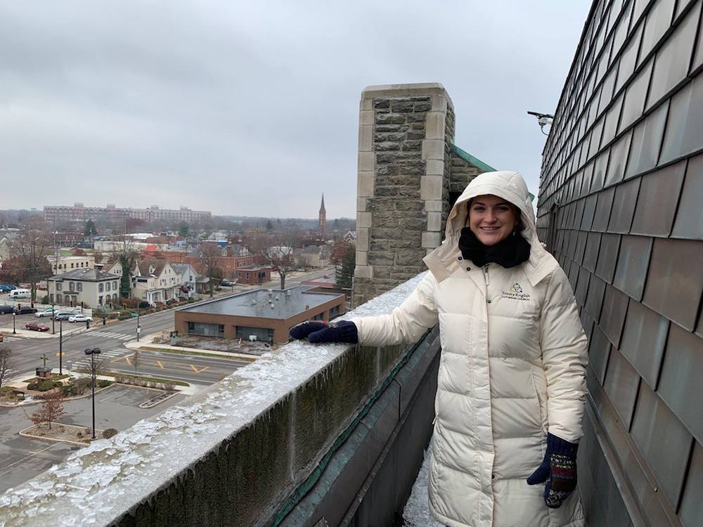 Trinity English is located in downtown Fort Wayne at 450 W. Washington Blvd.