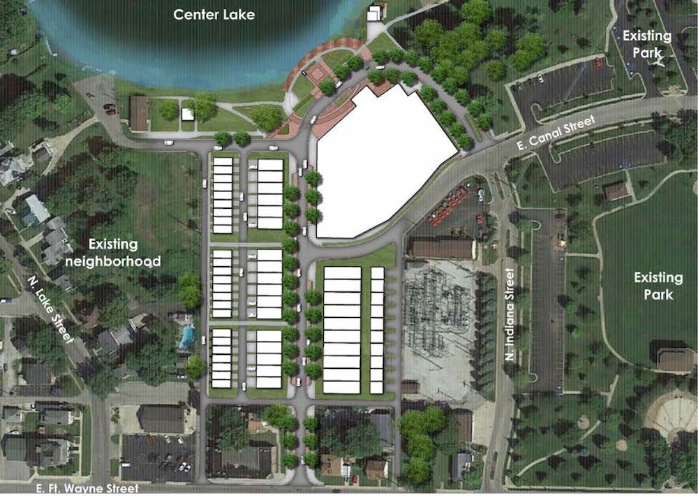 A rendering of the future Buffalo Street Project.