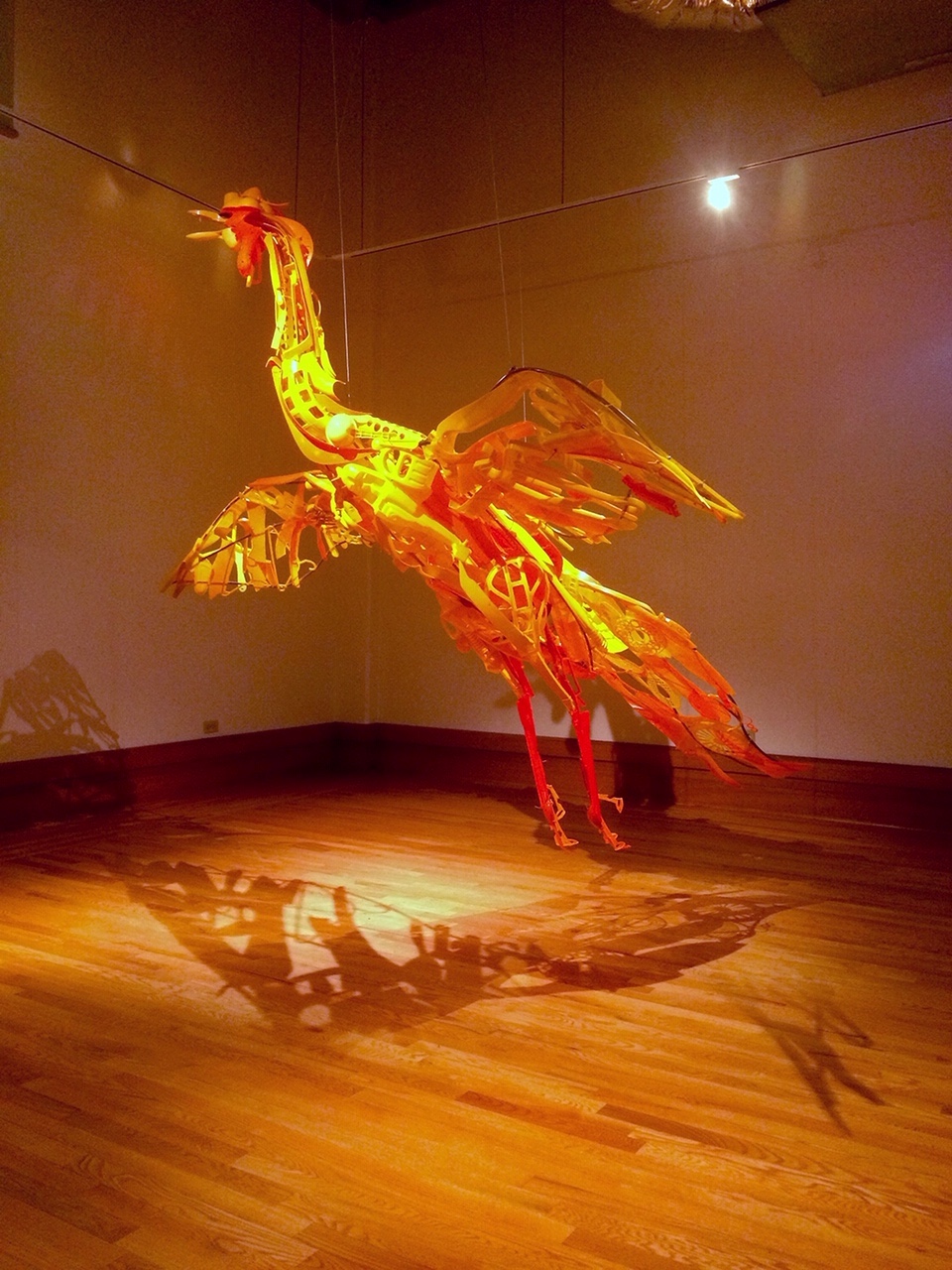 Ganz's Mikoto sculpture takes flight.