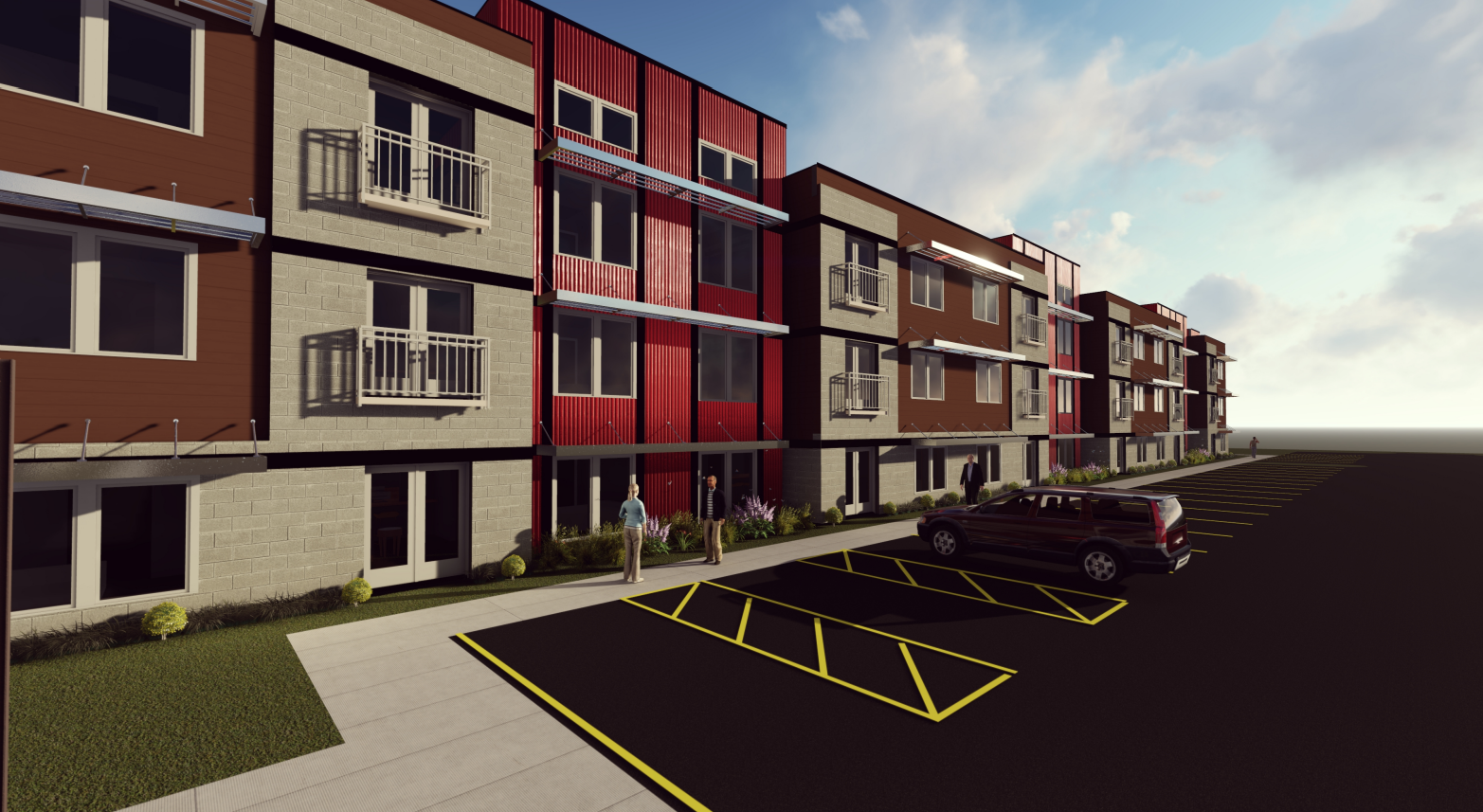 Enterprise Pointe will offer 50 units—10 of which are ADA Type-A compliant.