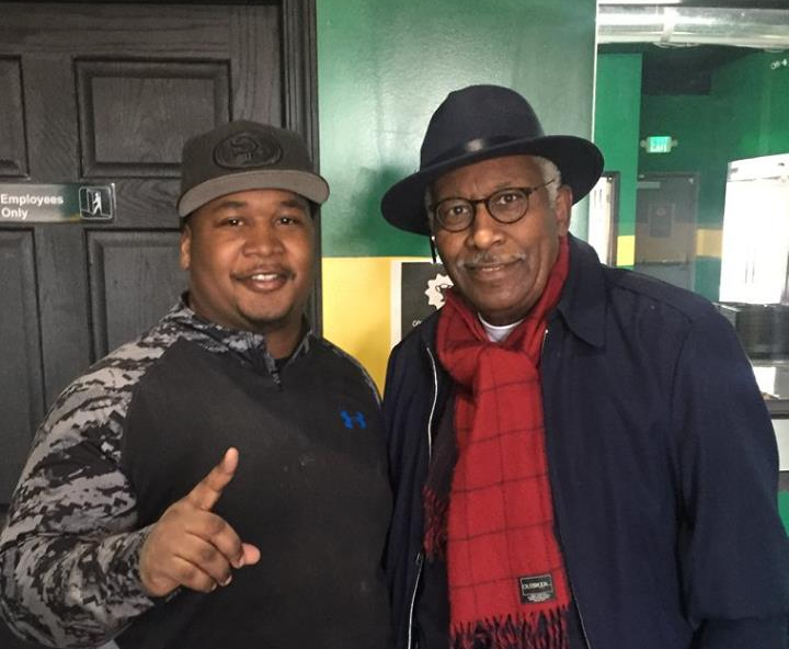 John Dortch of the FWBCC, right, poses with entrepreneur Willie Ivy.