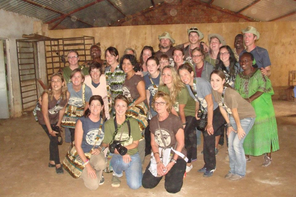 Denise took the first team to Kenya in 2012.