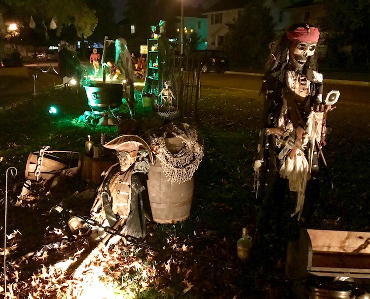 Disney's Pirates of the Caribbean was the original inspiration for Skeletown.