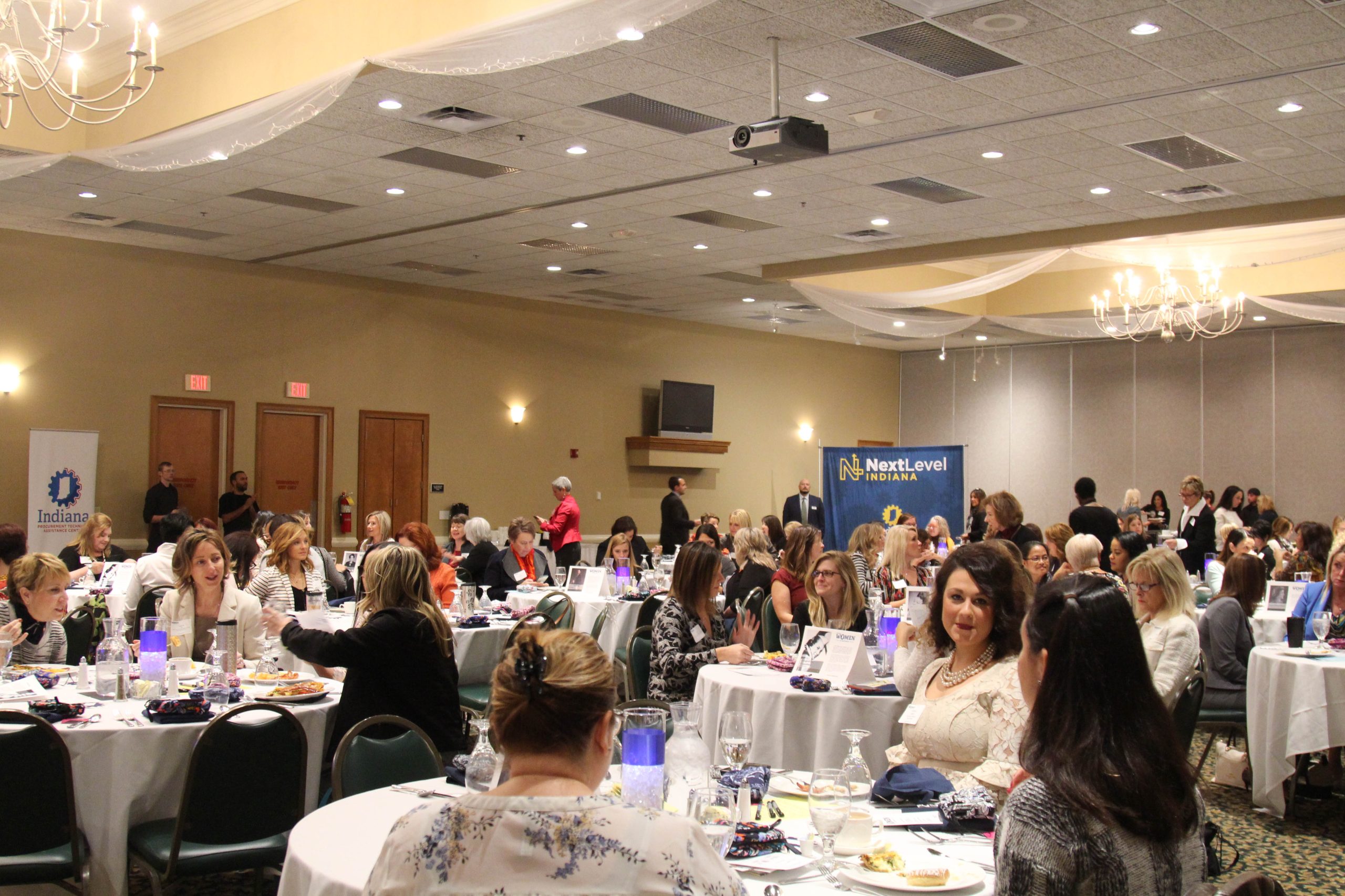 The Indiana Economic Development Corporation hosted a breakfast for women in business in Fort Wayne.